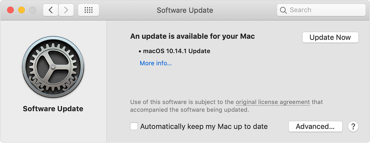 How to update mac os
